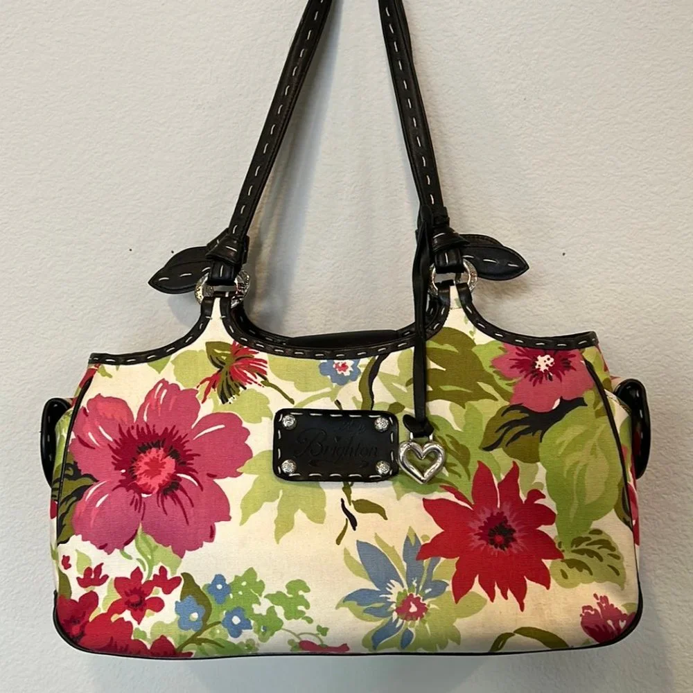 Brighton BEA Multicolor Floral Purse - Picture 1 of 13